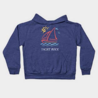 Yacht Rock / 80s Styled Design Kids Hoodie